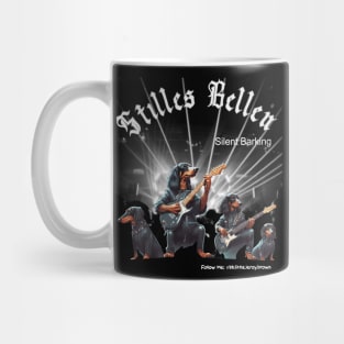 Dachshund Band Stilles Bellen (Silent Barking) Mug